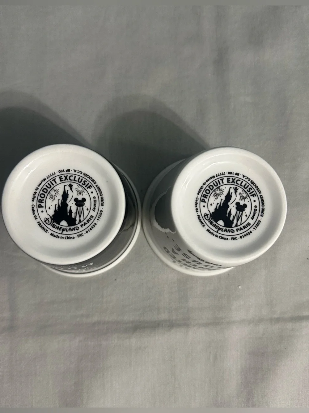 ⁠Disneyland Paris Mickey Minnie Mouse Espresso Cup Set All Started With A Mouse⁠